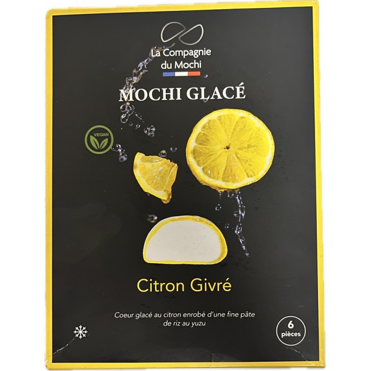 Mochi ice Citron Givre 6 stuks